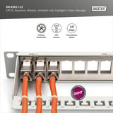 Digitus Module Keystone Cat.6a, blindé, Module de Keystone Argent